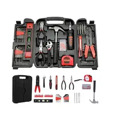 GENERICO - Kit Herramientas Manuales De Reparación 129 Piezas + Caja