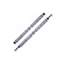 GENERICO - Barra De Puerta Ajustable 80-100cm Marco Dominadas Gris