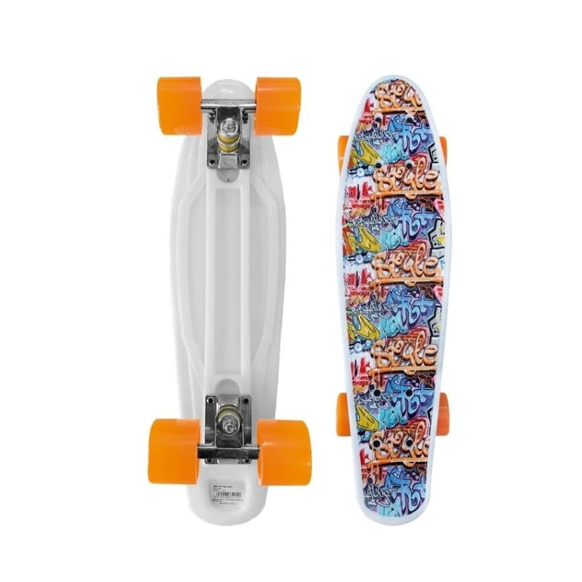 GENERICO - Skate Penny Board Patineta Freestyle Niños Orange