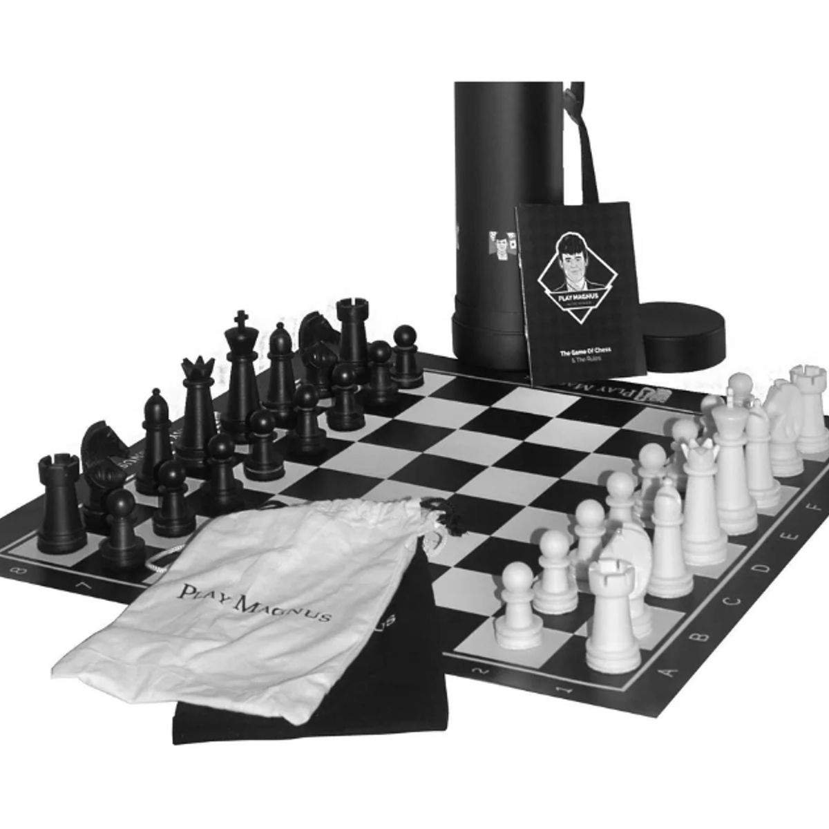 NACION AJEDREZ - Tablero De Ajedrez Play Magnus Profesional  Nación Ajedrez