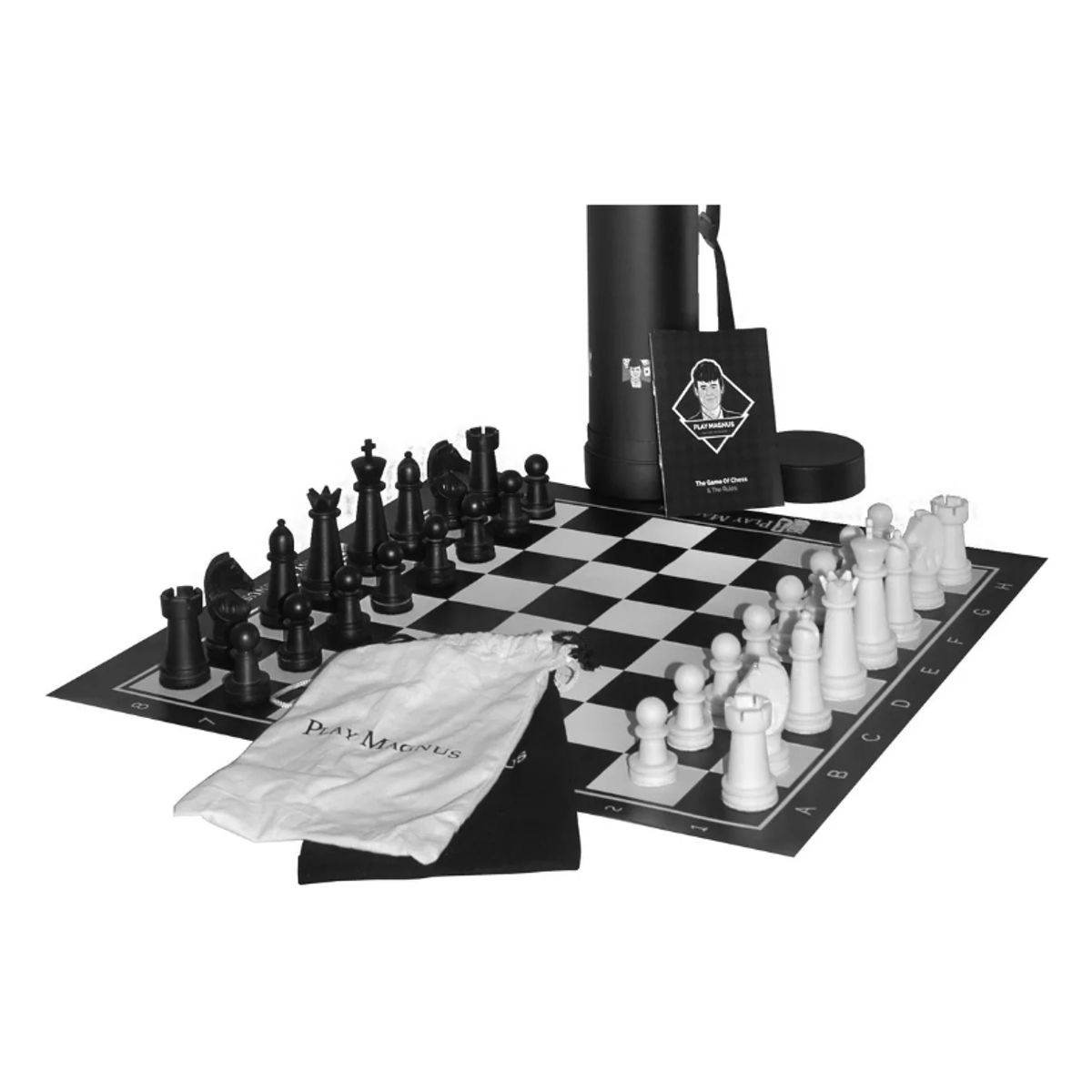 NACION AJEDREZ - Tablero De Ajedrez Play Magnus Profesional  Nación Ajedrez