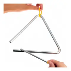 RMX - TRIANGULO METALICO 7 PULGADAS MOD.TRN-6 CR HONDO
