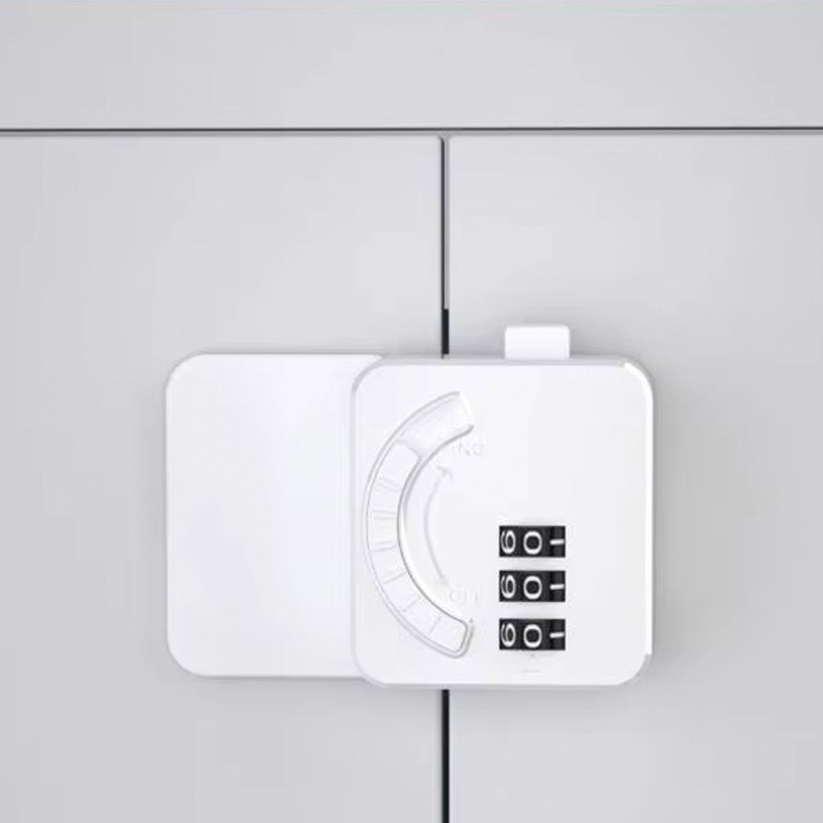 MIABU - Cerradura mueble puerta niños adhesivo con clave