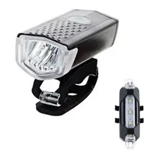 IRM - Pack Luz Bicicleta Delantera Y Trasera Recargable Por Usb