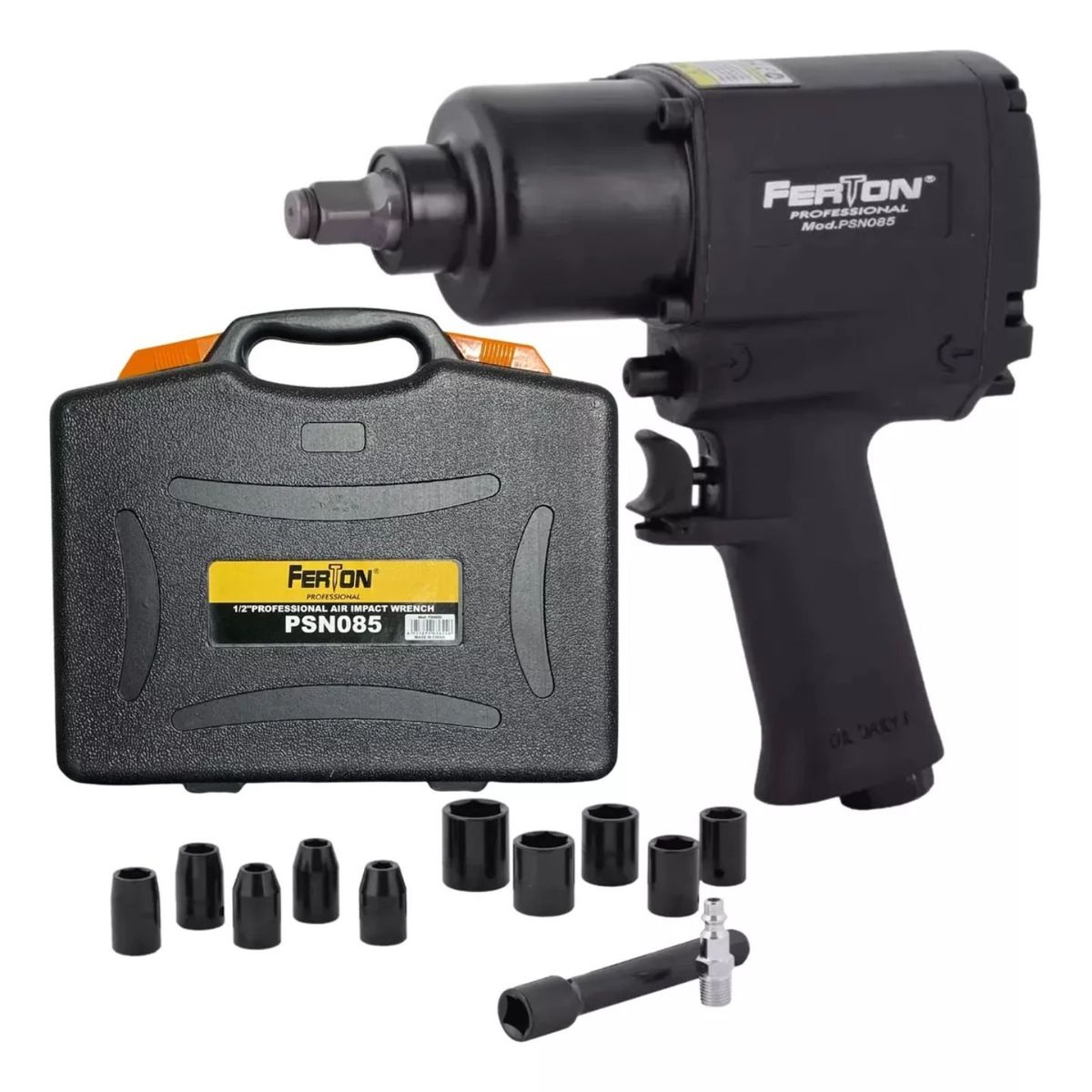 FERTON - Pistola De Impacto Neumatica 1/2 Pulgada 850 NM Ferton