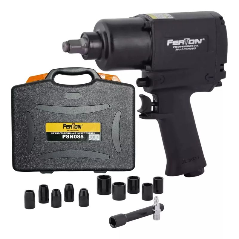 FERTON - Pistola De Impacto Neumatica 1/2 Pulgada 850 NM Ferton.