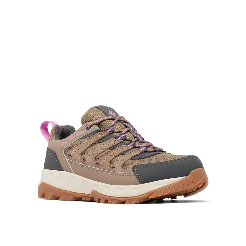 COLUMBIA - Zapatilla Mujer Strata Trail Low Wp Café COLUMBIA