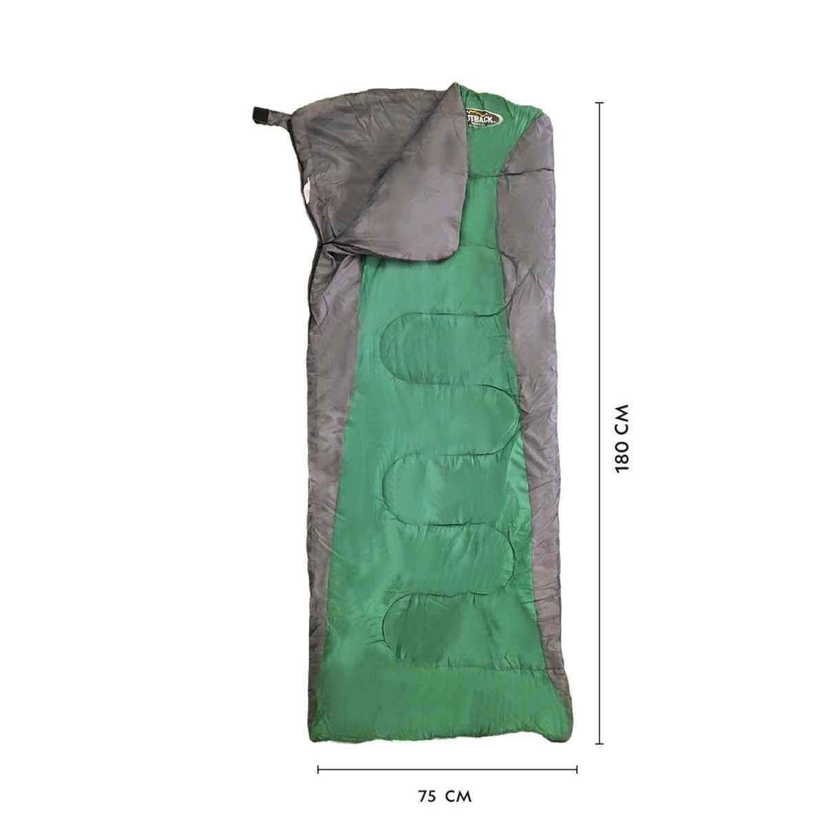 OUTBACK - Saco De Dormir Estilo Envelope Oscuro Outback