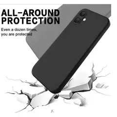GENERICO - Carcasas Silicona Color Para Samsung Galaxy A06 - Negro