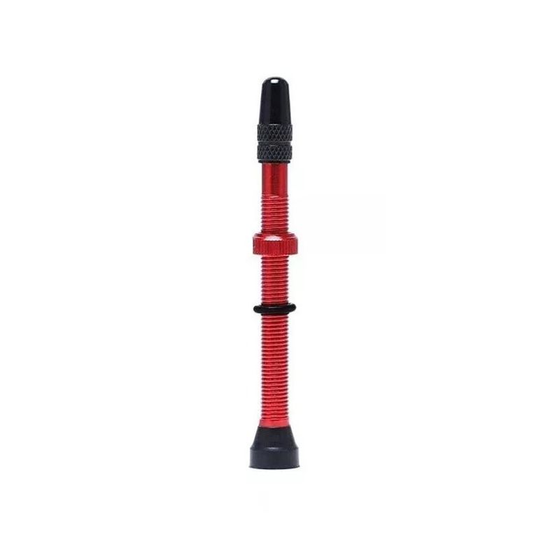 GENERICO - Válvula Tubeless Bicicleta Presta Francesa Tubular 44mm