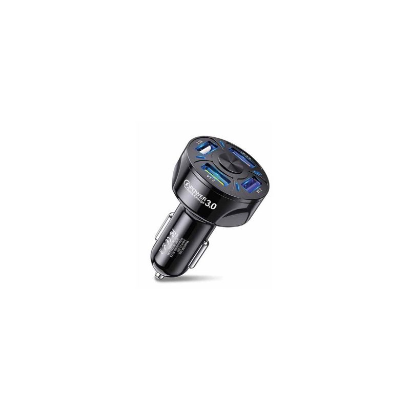 TECNOLAB - Cargador Para Auto 18W Ultra Rápido - SC