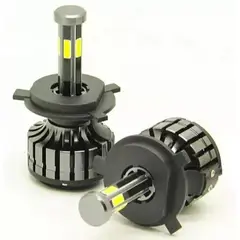 GENERICO - Kit Ampolletas Led H4 Luces X4 Luz H4 Luces Turbo Led