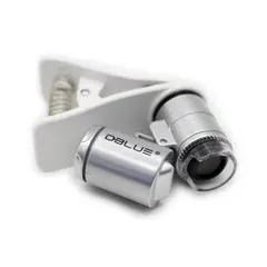 DBLUE - Microscopio 60x Celular Con Luz Uv Y Clip - SC