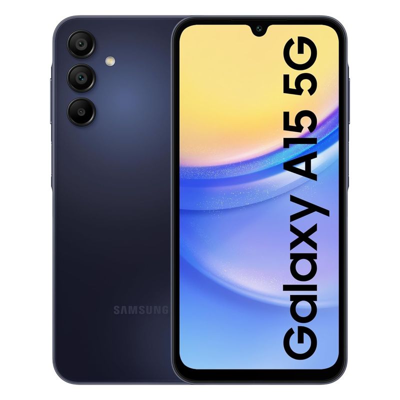 SAMSUNG - Samsung Galaxy A15 5G 128Gb Rom 6Gb Ram - BLUE BLACK