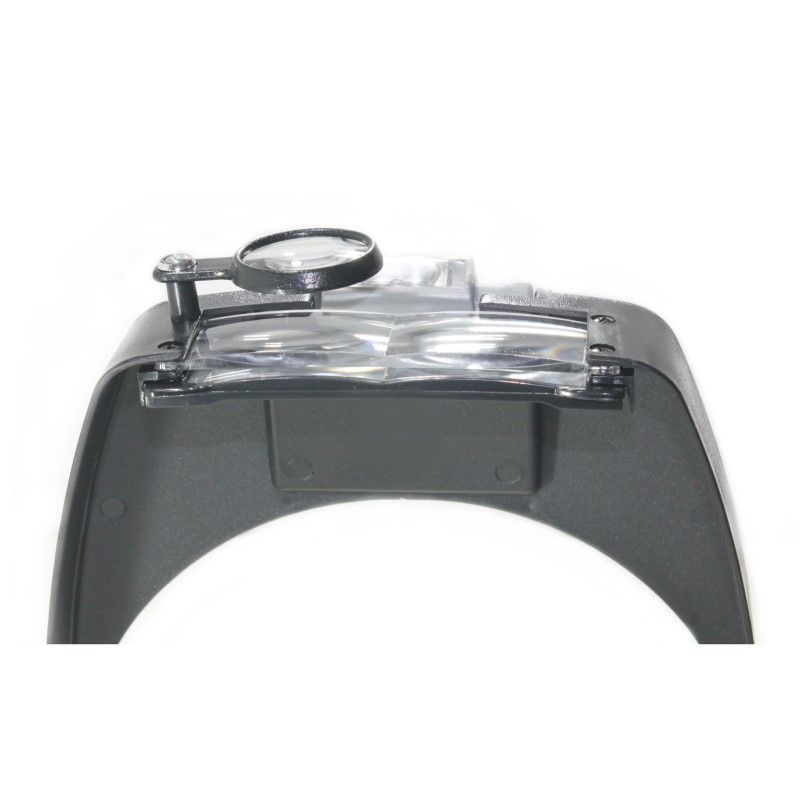 GENERICO - Lupa de Cintillo ajustable con luz led