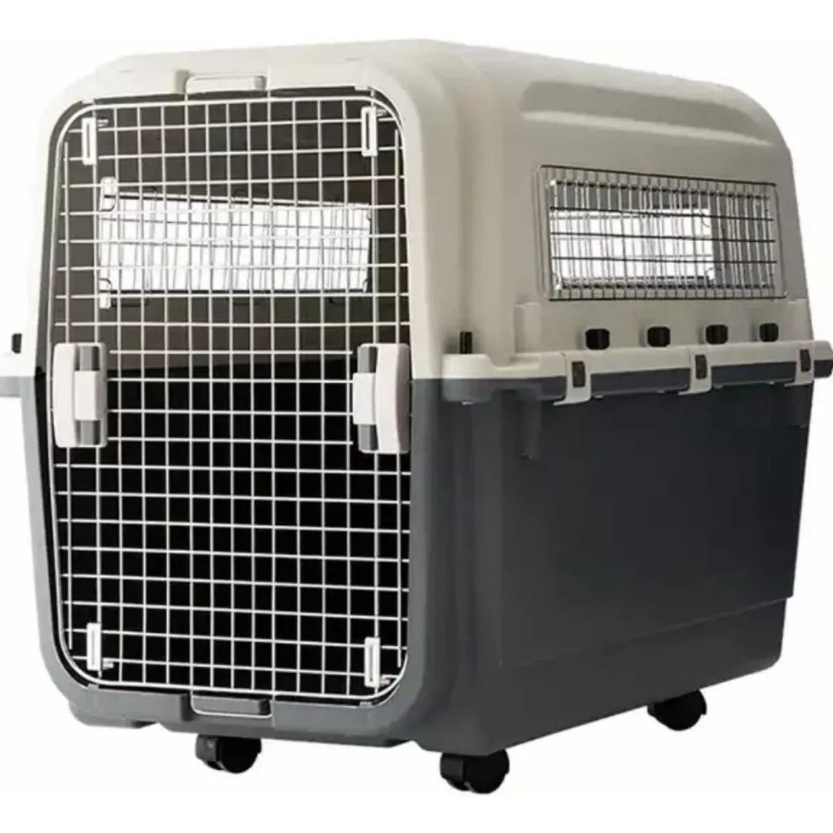 GENERICO - CAJA CANIL TRANSPORTADORA MASCOTAS XL