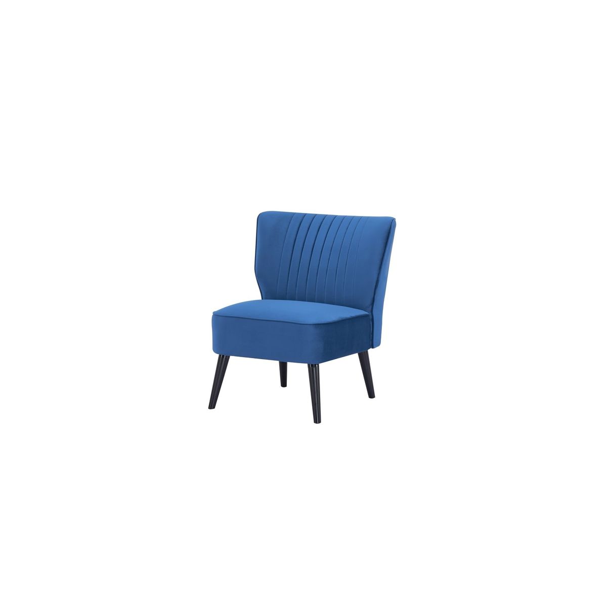 FMFURNITURE - Poltrona - Azul 84x66x79 cm