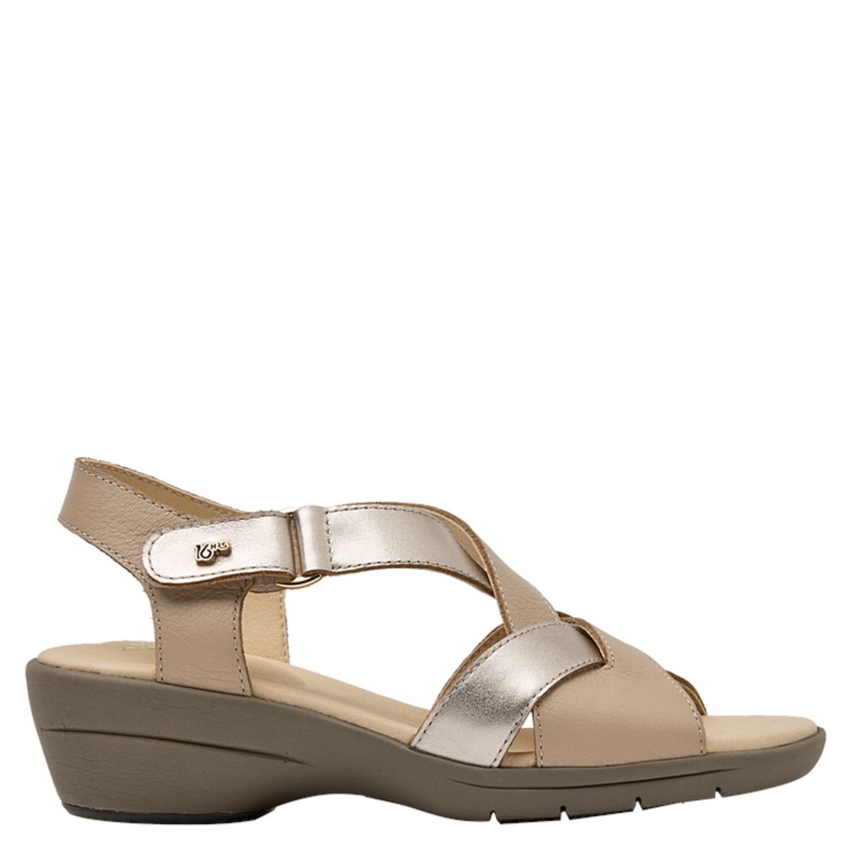 16 HRS - Sandalia Casual Mujer Beige 16 Hrs