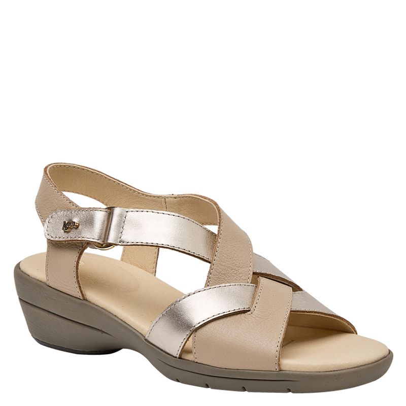 16 HRS - Sandalia Casual Mujer Beige 16 Hrs.