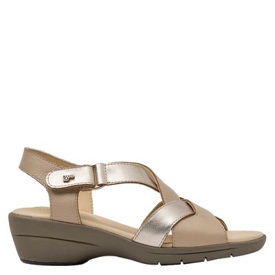 Imagen 2 del producto Sandalia Casual Mujer Beige