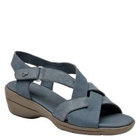 Sandalia Casual Mujer Azul