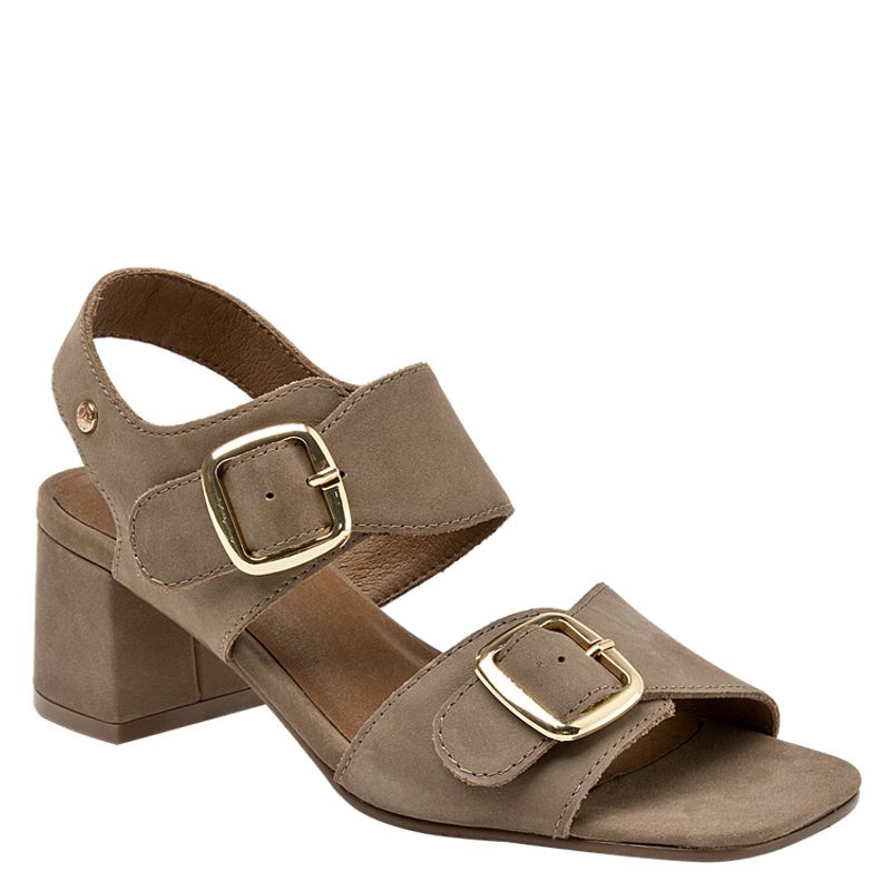 POLLINI - Sandalia Casual Mujer Marrón claro Pollini
