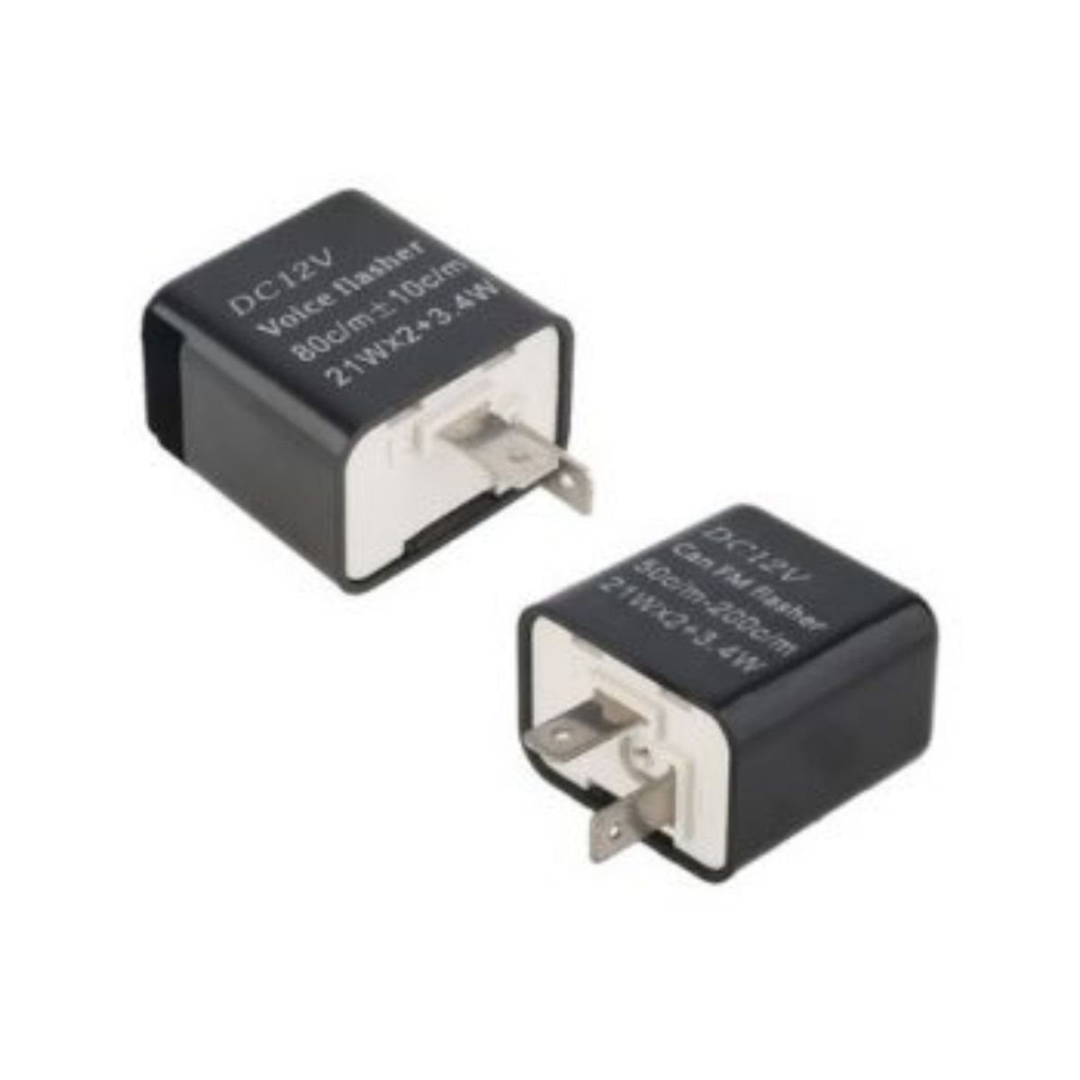 GENERICO - Flasher Intermiente Led Moto 2 Pines 12v