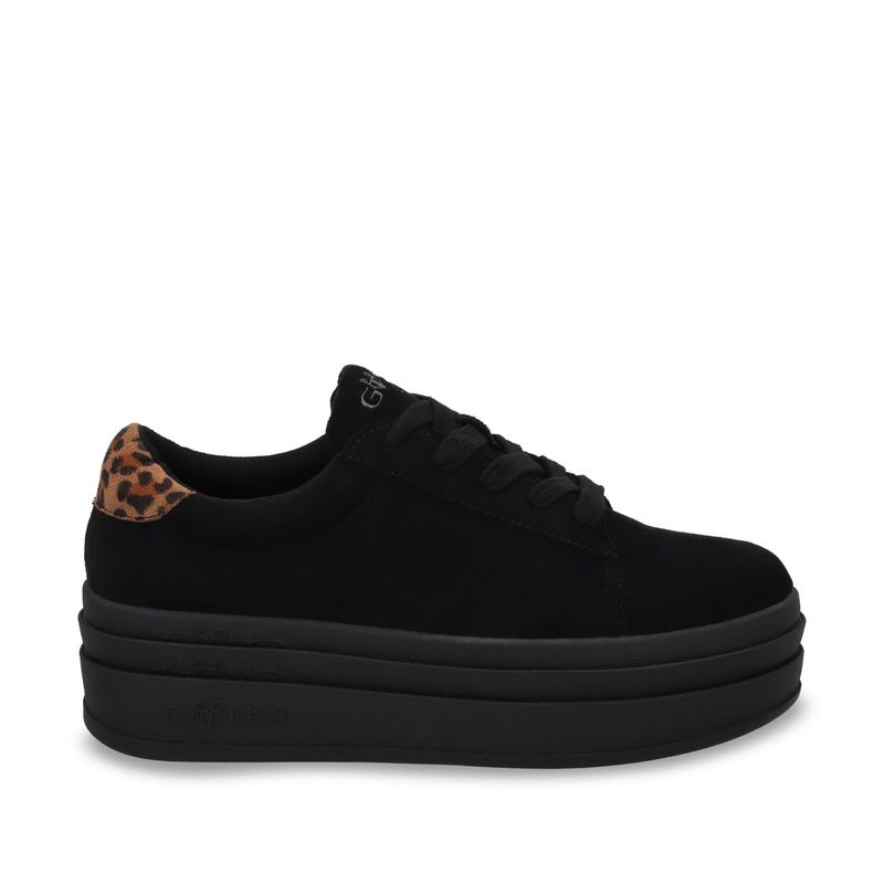 GOTTA - Zapatilla Mujer Negra Plataforma 53751 Gotta