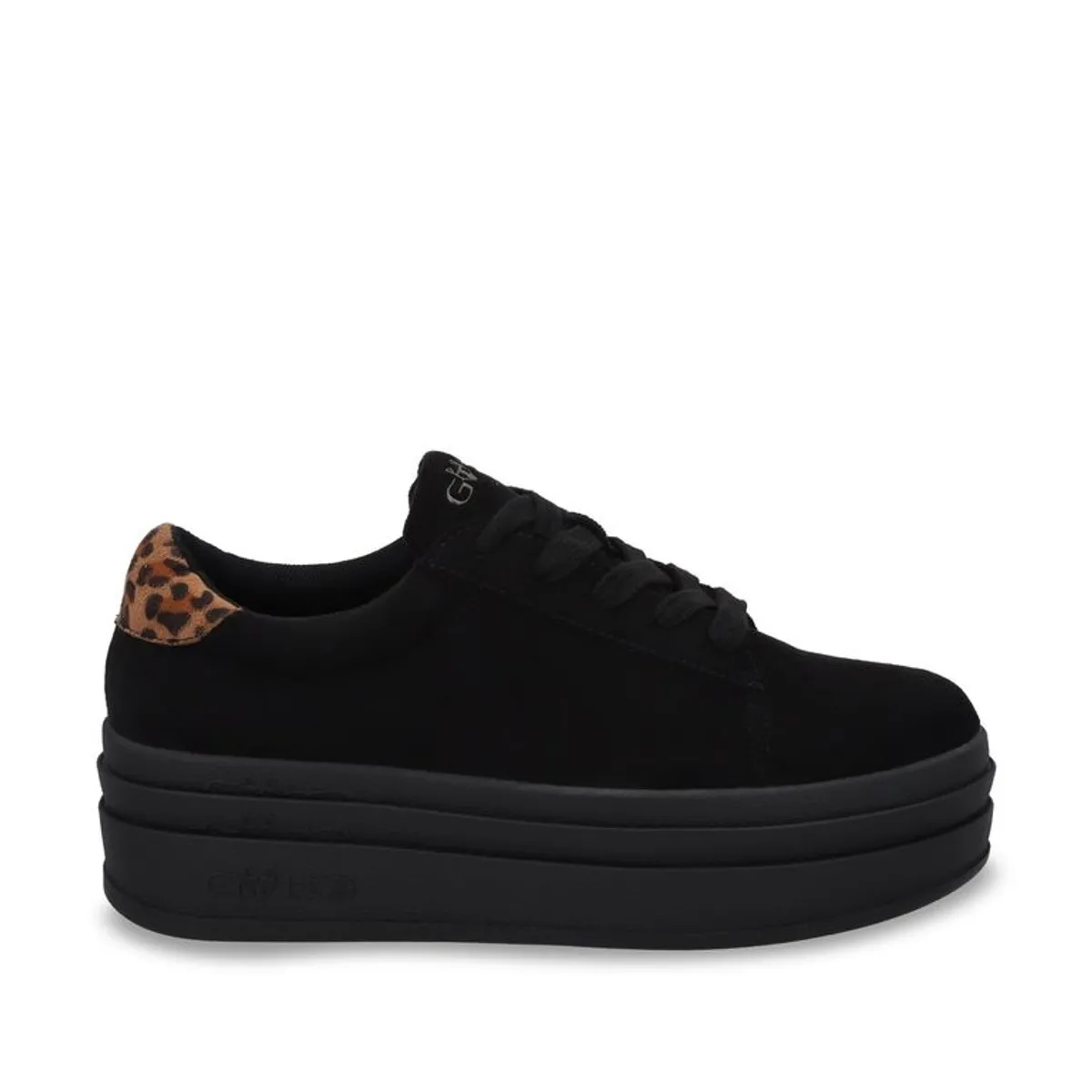 GOTTA - Zapatilla Plataforma Negro Mujer 53751