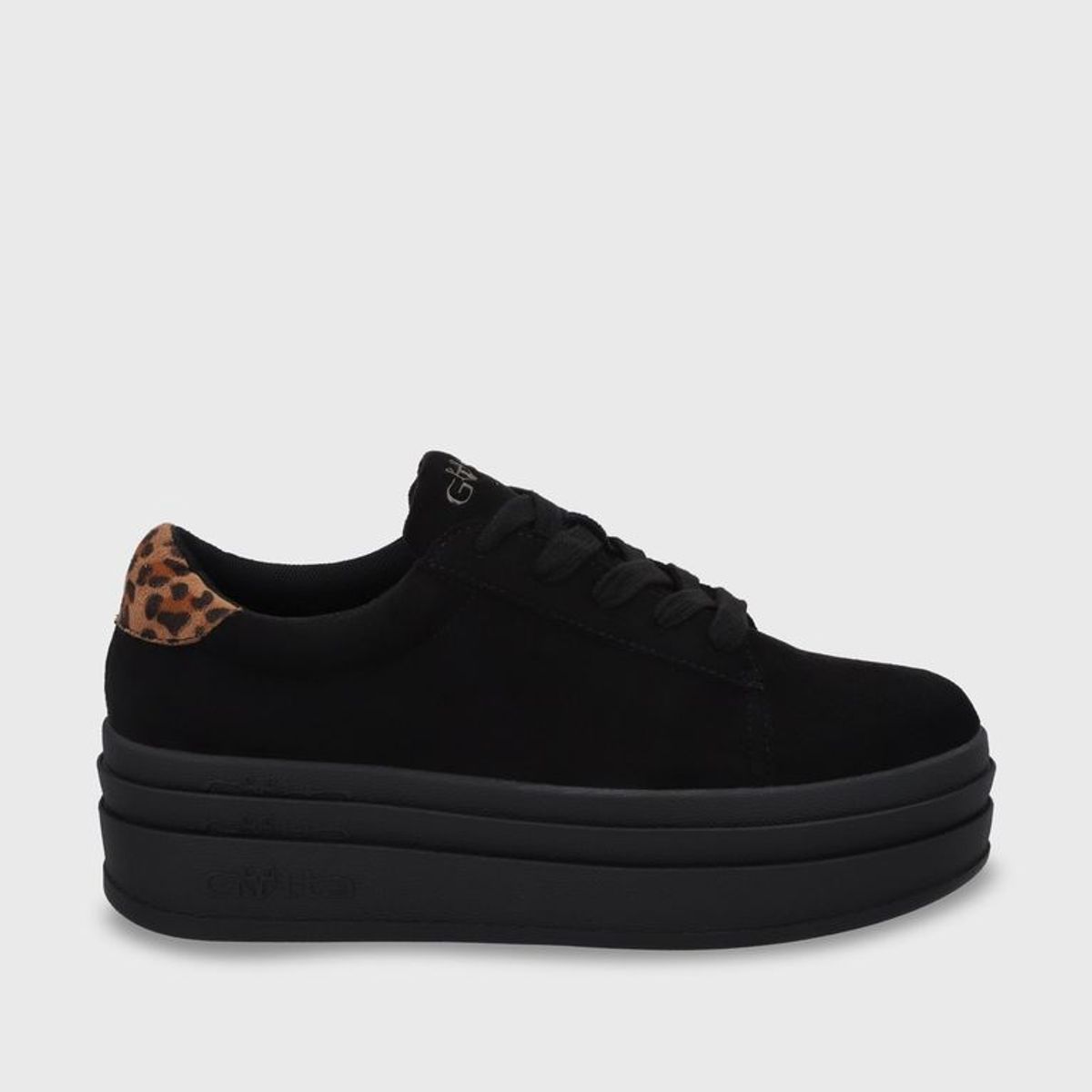 GOTTA - Zapatilla Plataforma Negro Mujer 53751
