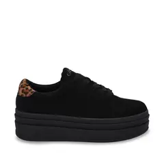 GOTTA - Zapatilla Mujer Negra Plataforma 53751