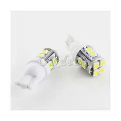 GENERICO - Par Ampolletas Led T10 Cola Pescado Blanca