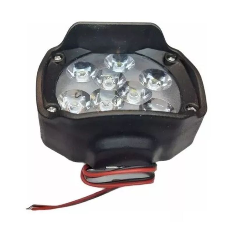 GENERICO - Neblinero Para Moto 9 Led 1 Unidad