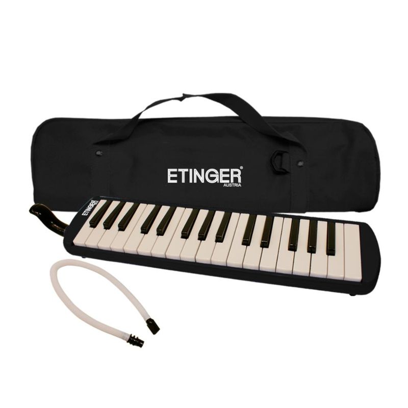 ETINGER - Melodica 32 Notas Etinger ERN-320 Negra - Negro