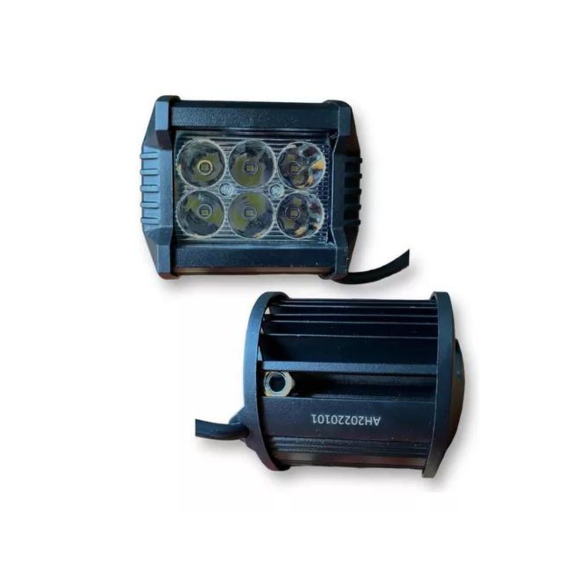 GENERICO - Pack 3 Mini Barraled Neblinero De 4 PuLG 18w Spot Con 6 Led