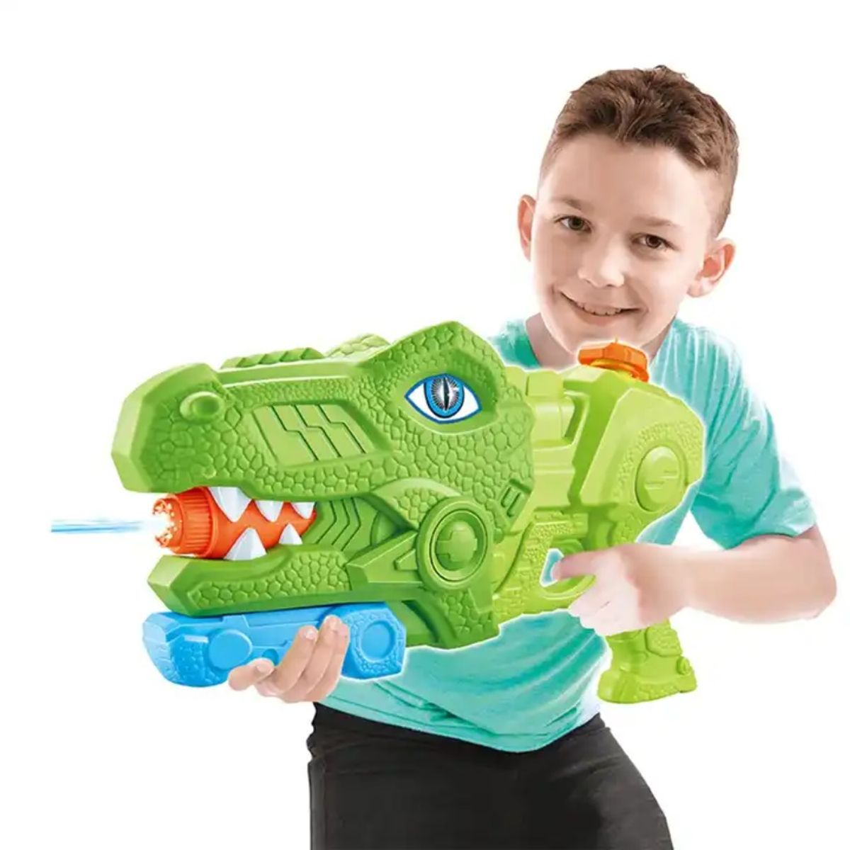 SPACEZAT - Pistola Lanza Agua Dinosaurio Grande