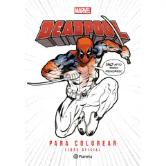 PLANETA - Libro Deadpool para colorear - Marvel