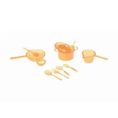 GENERICO - Pack juguete de coleccion de miniaturas mini cocina 4cm de plastico