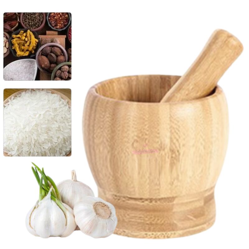 GENERICO - Mortero Moledor De Semillas Y Especies De Cocina