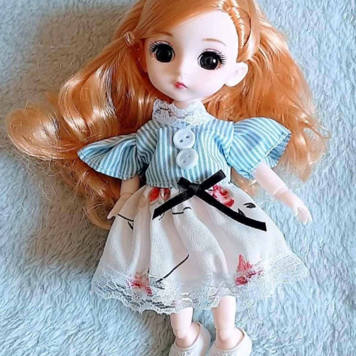 GENERICO - Mini muñeca linda 16cm de coleccion de miniaturas para niños