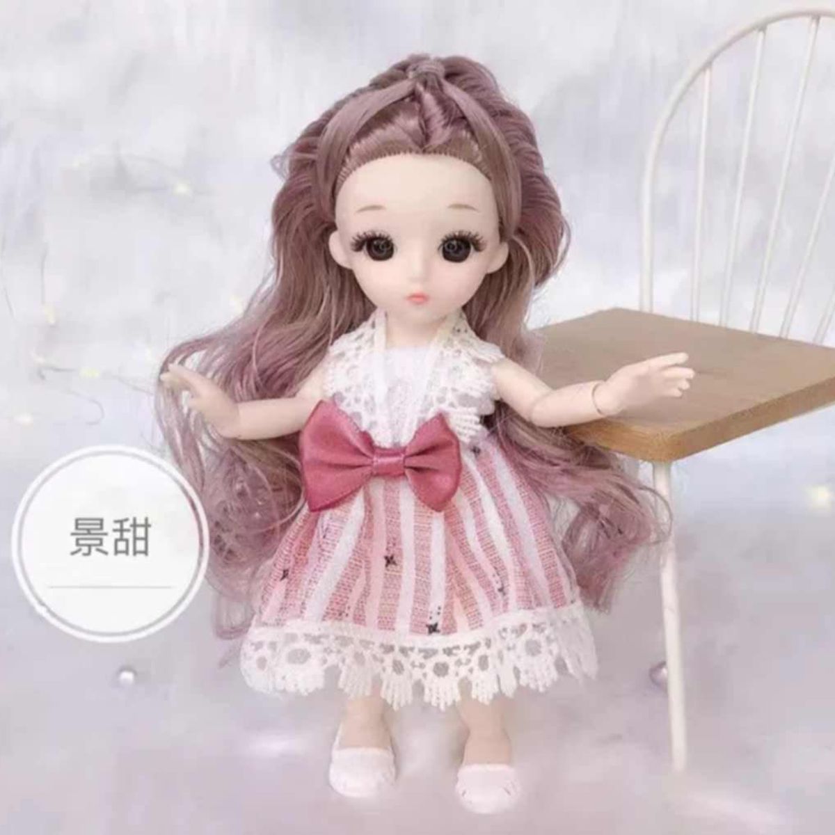 GENERICO - Mini muñeca linda 16cm de coleccion de miniaturas para niños