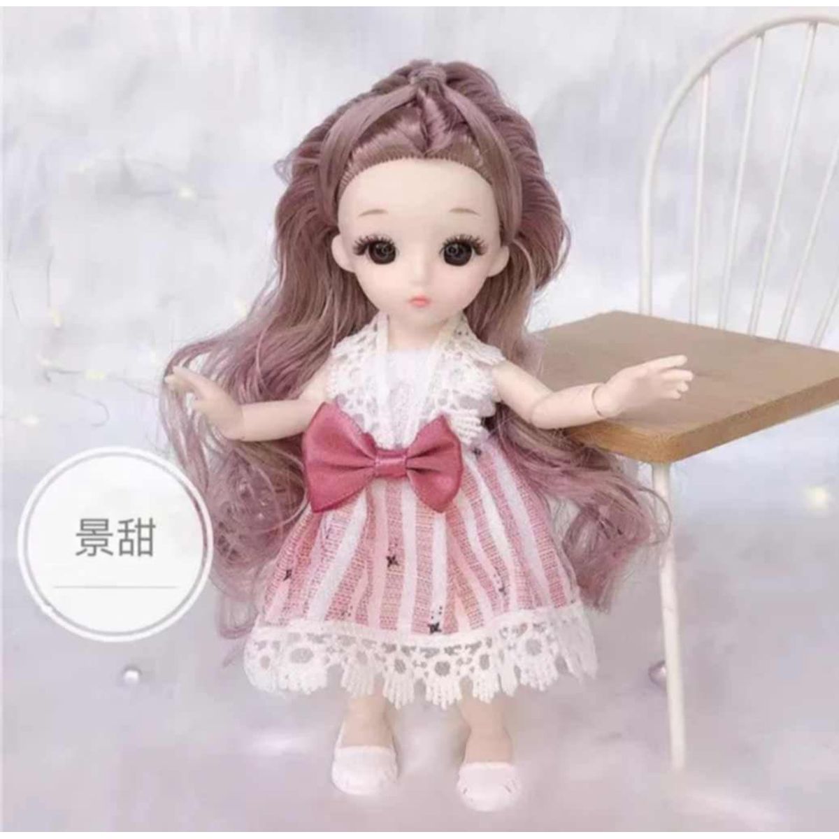 GENERICO - Mini muñeca linda 16cm de coleccion de miniaturas para niños