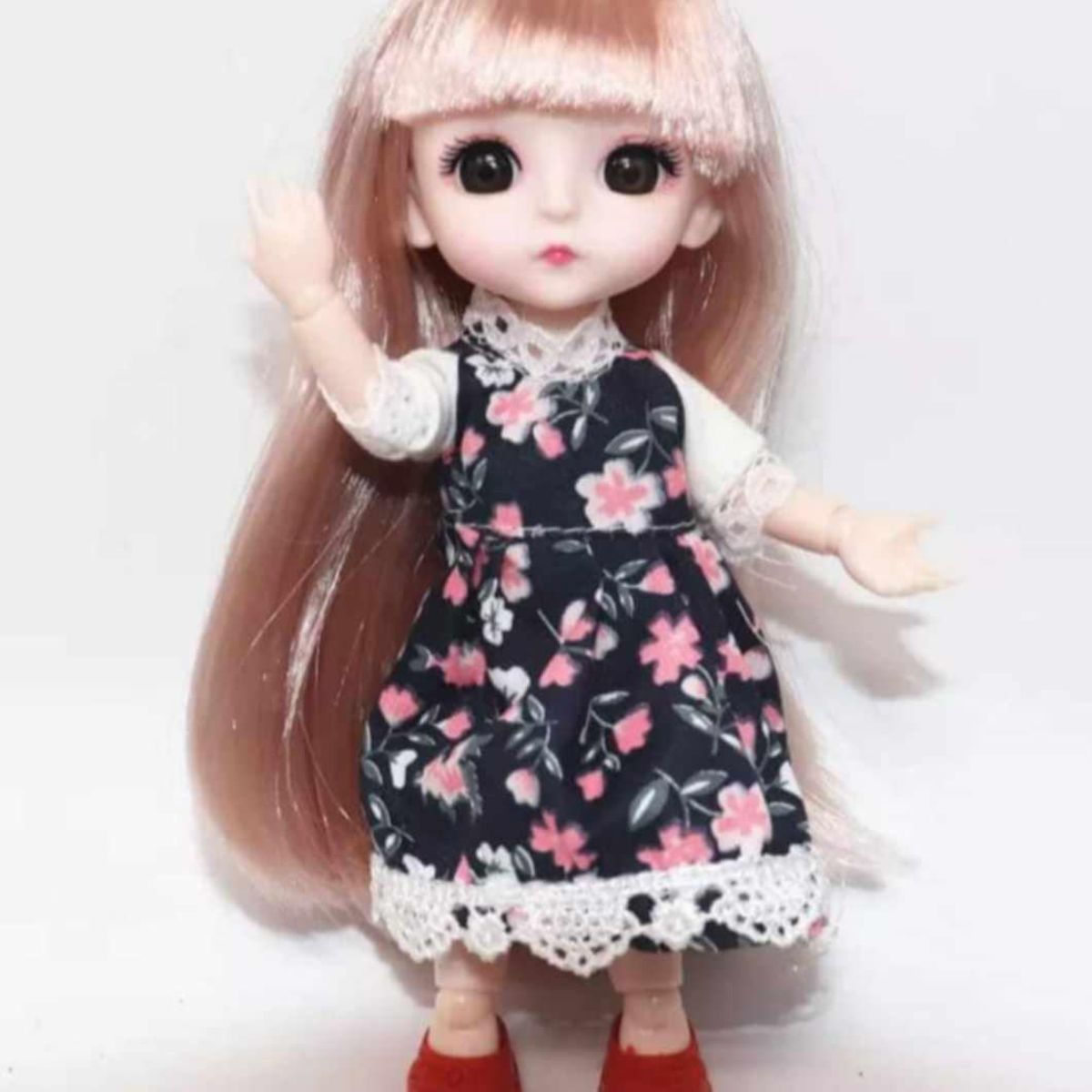 GENERICO - Mini muñeca linda 16cm de coleccion de miniaturas para niños