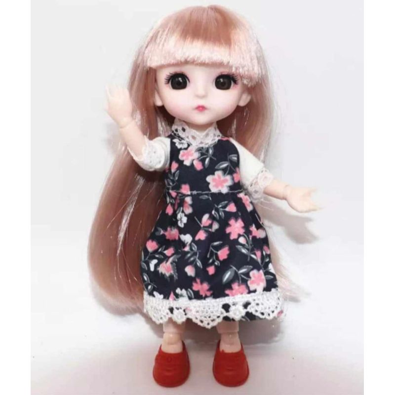 GENERICO - Mini muñeca linda 16cm de coleccion de miniaturas para niños