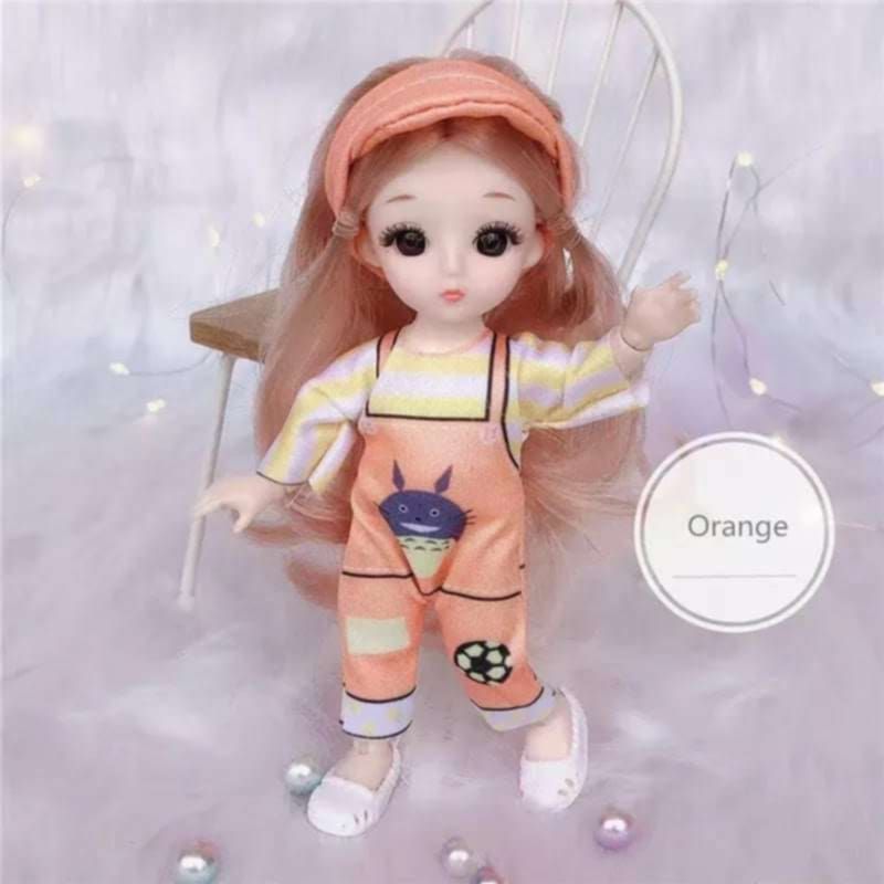 GENERICO - Mini muñeca linda 16cm de coleccion de miniaturas para niños