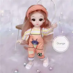 GENERICO - Mini muñeca linda 16cm de coleccion de miniaturas para niños