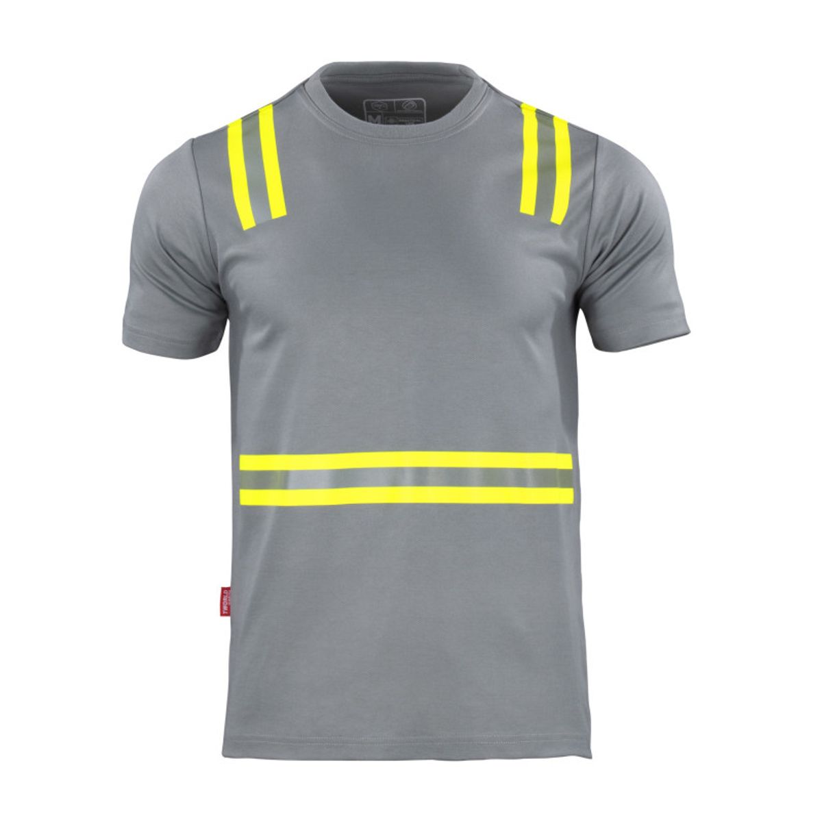 T-WORLD - Polera Hibrida Dual Manga Corta Hombre