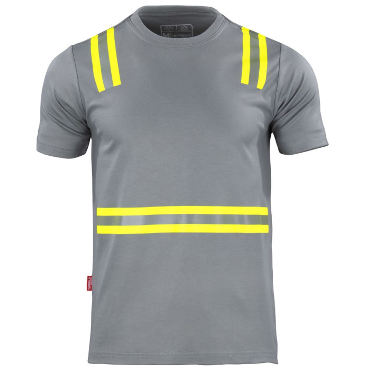 T-WORLD - Polera Hibrida Dual Manga Corta Hombre