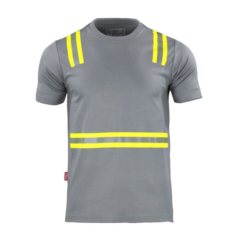 T-WORLD - Polera Hibrida Dual Manga Corta Hombre
