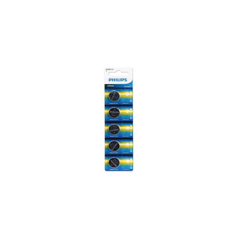 PHILIPS - Blíster 5 Pilas Cr2032 Philips - SC
